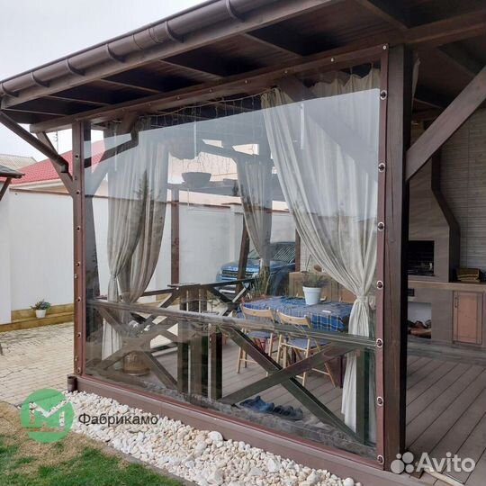 Мягкие окна на веранду от производителя арт 304
