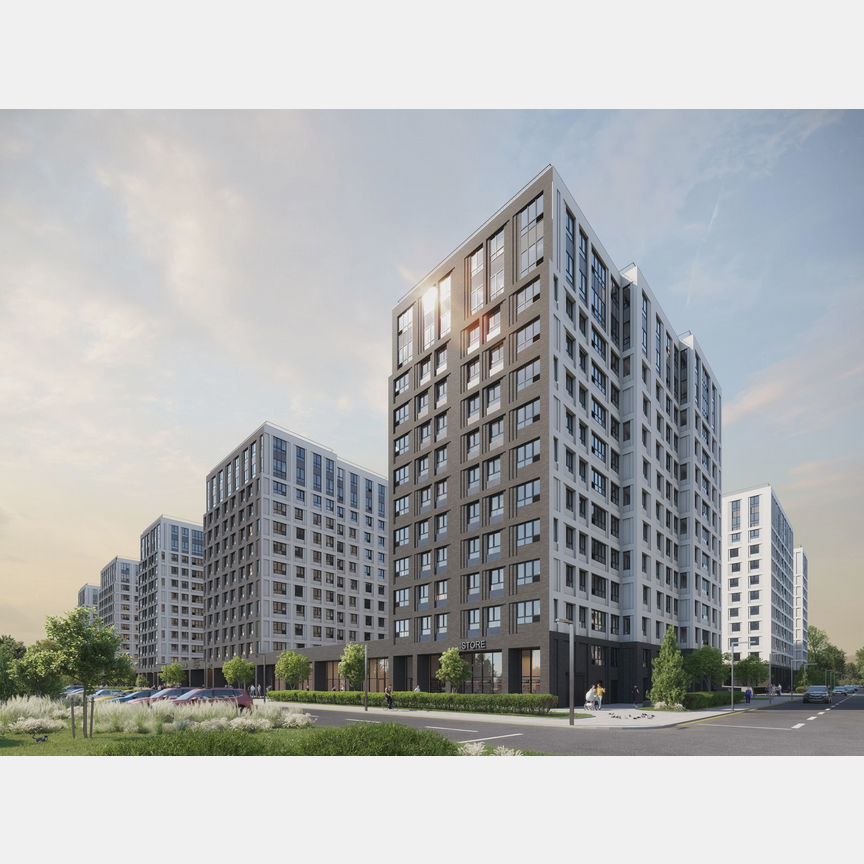 2-к. квартира, 34,3 м², 11/13 эт.
