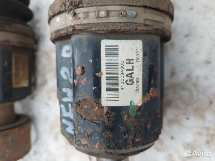 Привода в сборе на Ssangyong Action New 2.0 ат