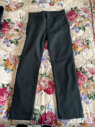 Брюки на мальчика пакетом 140