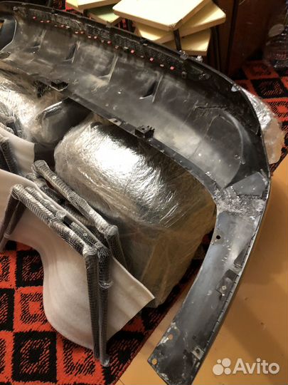 Юбка заднего бампера Kia Cerato GT Line