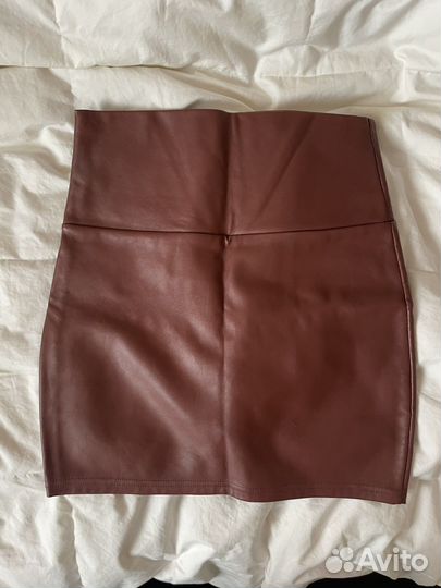 Кожаная юбка