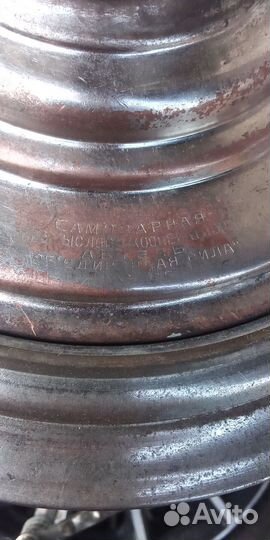 Самовар на дровах старинный