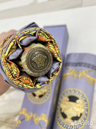 Зонт шикарный Versace Версаче с коробкой