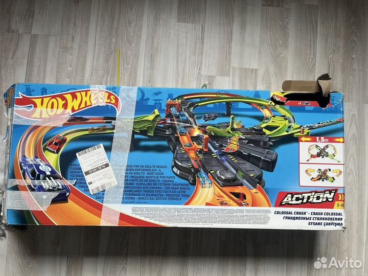 Гоночный трек hot wheels