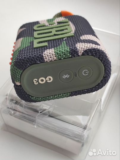 Колонка JBL GO 3, хаки