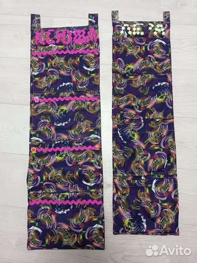 Кармашки на шкафчик в детский сад