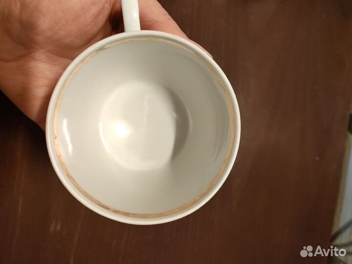 Чашка фарфоровая СССР