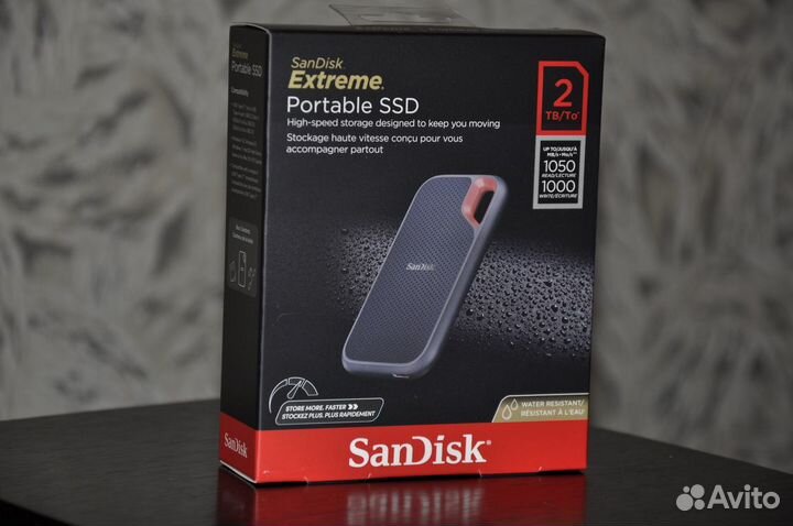 SanDisk Extreme 2TB Portable SSD V2 (новый)
