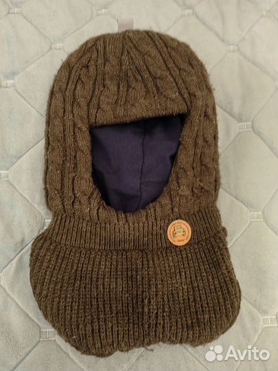 Шапка шлем зимний