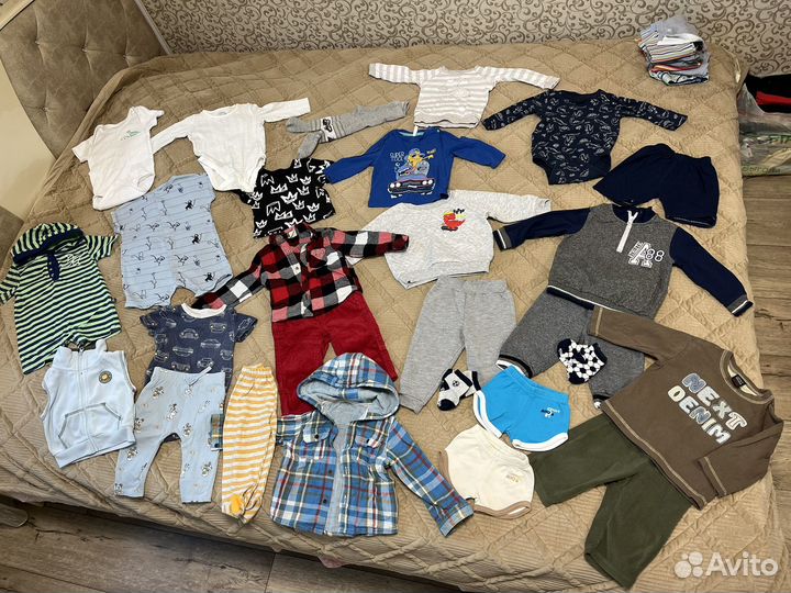 Вещи на мальчика пакетом 62 размер