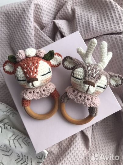 Погремушка/игрушка Лиса