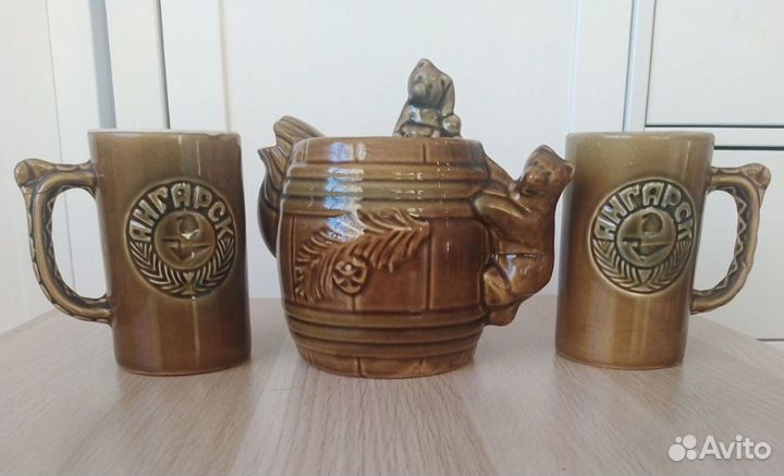 Набор пивные кружки штоф Ангарск СССР