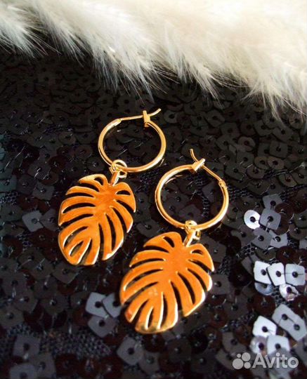 Серьги ожерелье