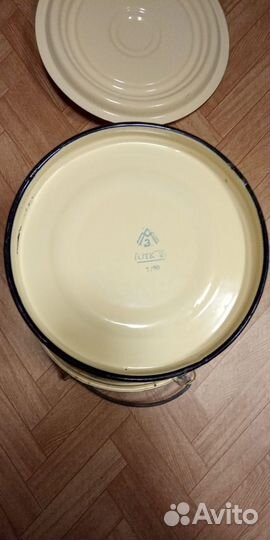 Ведро, бак и бидончики эмалированные