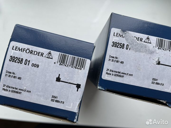 Стойки стабилизатора BMW G30 G11 перед без xdrive