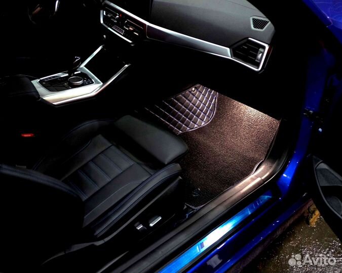 Коврики в салон на BMW 4 coupe 2021г