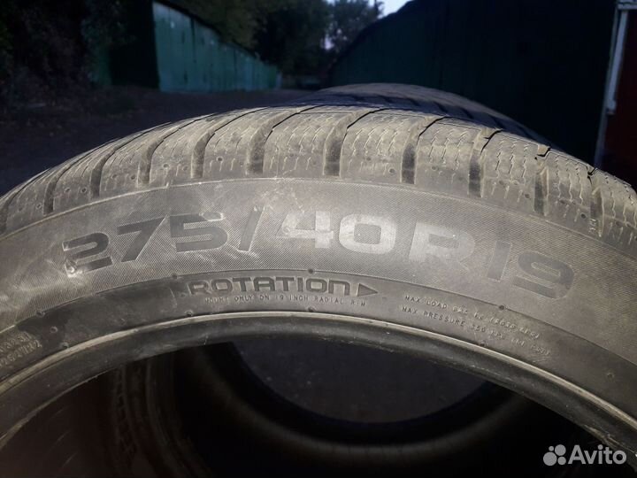 Nokian Tyres WR Snowproof P 245/45 R19 и 275/40 R19 105V