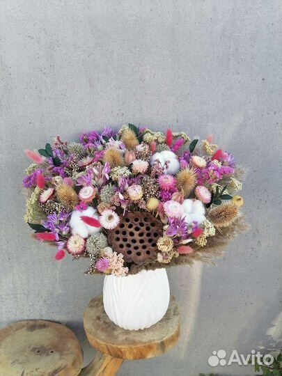 Букет декор сухоцветы
