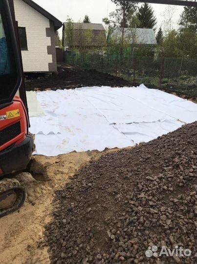 Заезд на участок/парковка