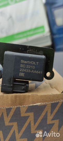 Катушка зажигания subaru forester sg5