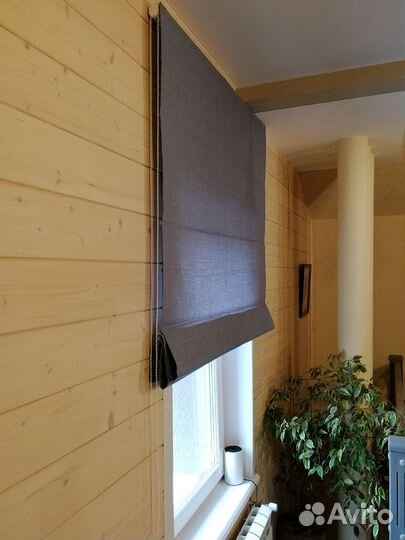 Римские шторы на(в) проём окна