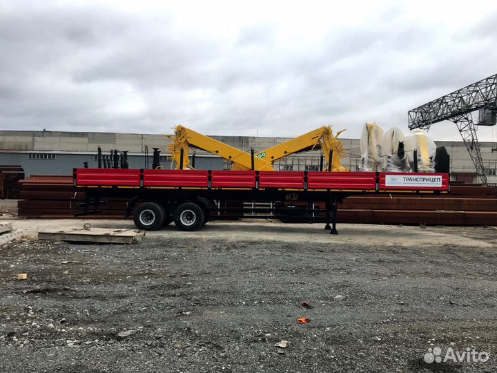 Полуприцеп трал (тяжеловоз) Saab 9893, 2023