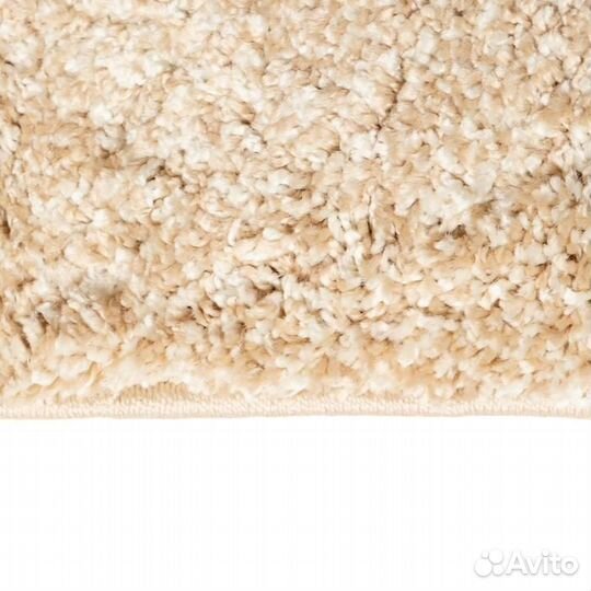 Ковёр Фризе 'Шегги', цвет меланж, овал 200х300 см