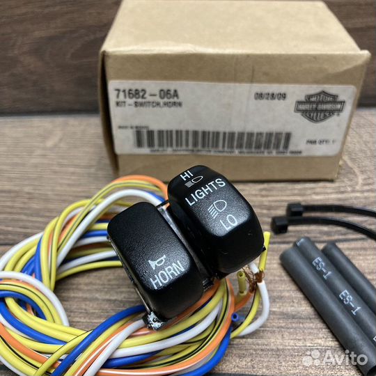 Кнопки левого пульта Harley Davidson Touring