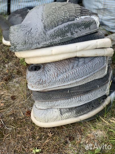 Чучела гусей