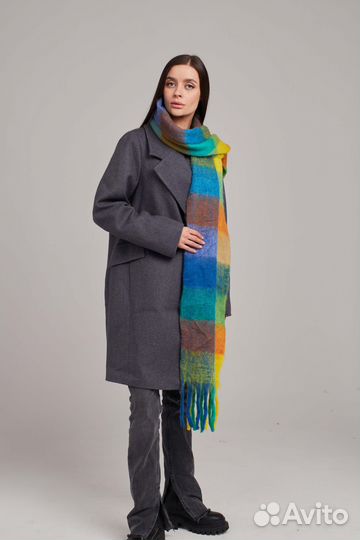 Женский теплый палантин