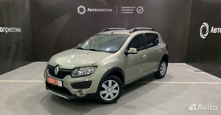 Renault Sandero 1.6 AT, 2016, 130 000 км