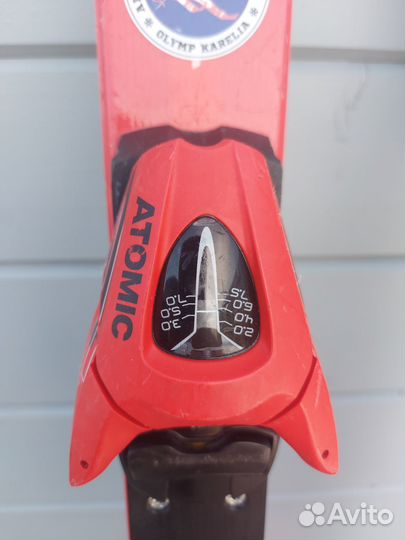 Горные лыжи детские спортцех sl+gs с креплениями