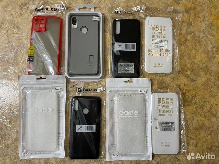 Чехлы и стекла для разных телефонов