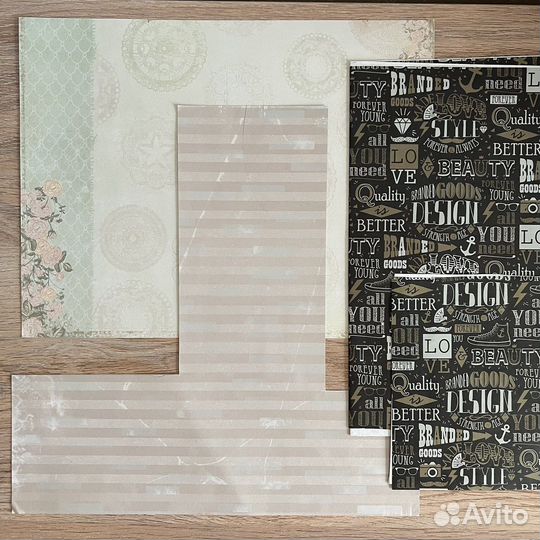 Бумага для скрапбукинга