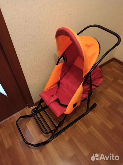 Детские санки коляска