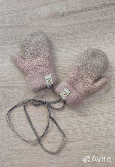 Варежки зимние на 2-3 года