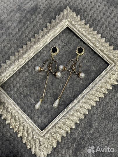 Серьги в стиле Dolce&Gabbana