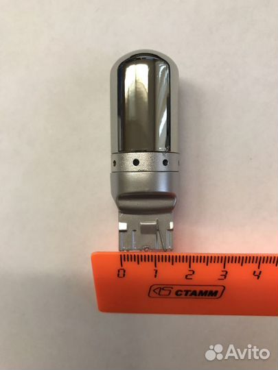 Диодные лампы в хромированной колбе