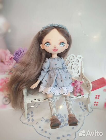 Текстильная кукла ручной работы