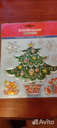 Наклейки многоразовые новые, обмен