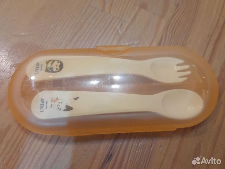 Набор детская вилка и ложка Philips Avent