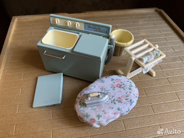 Sylvanian families набор для стирки #2921