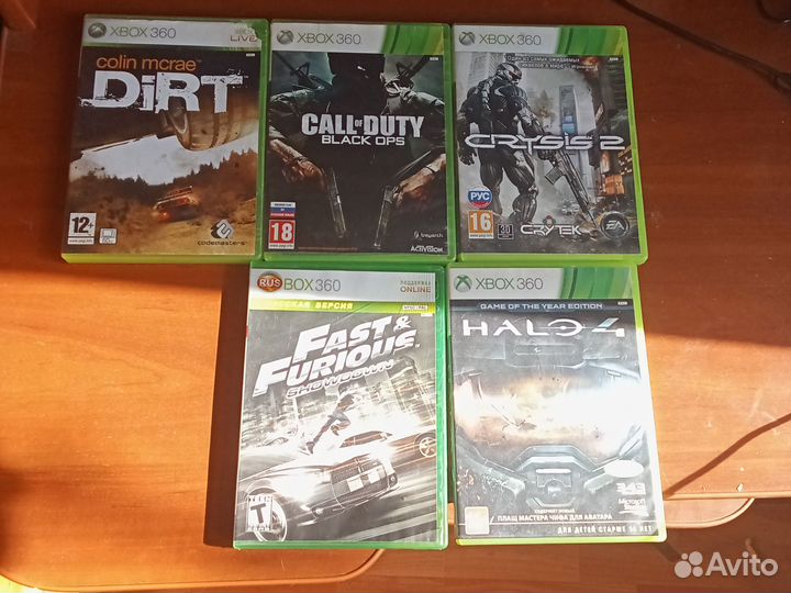 Диски на xbox 360