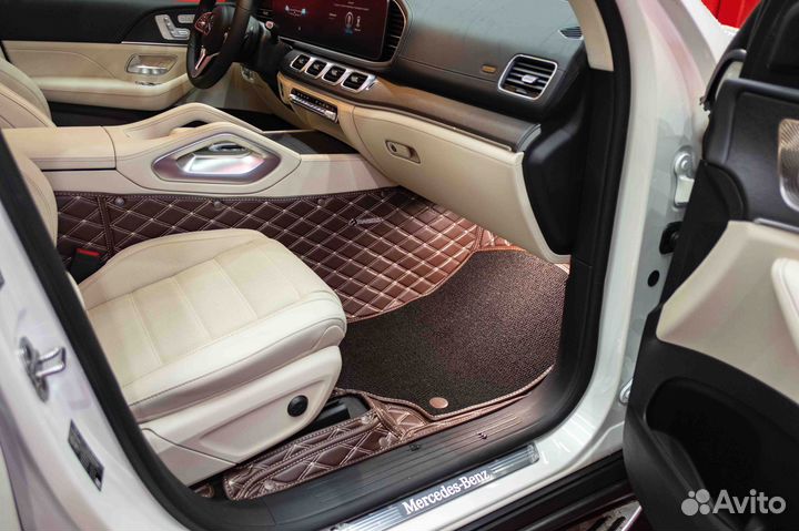 3D коврики Mercedes-Benz GLS x167 2019