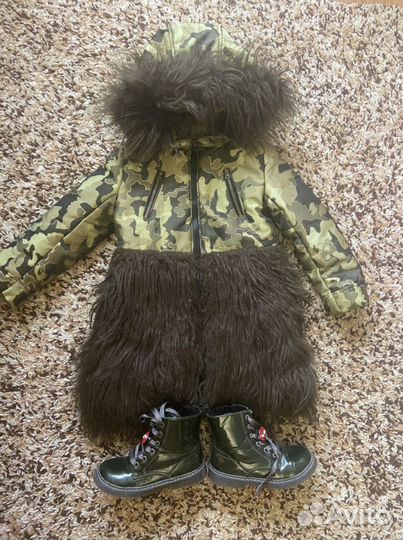 Пальто для девочки 146-152