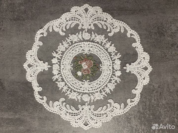 Салфетка кружево белая 29*29см