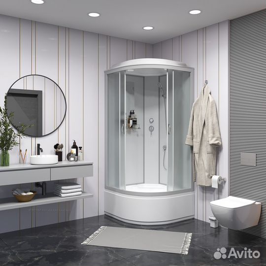 Душевая кабина Niagara Classic NG-2307-14 (80х80х215)