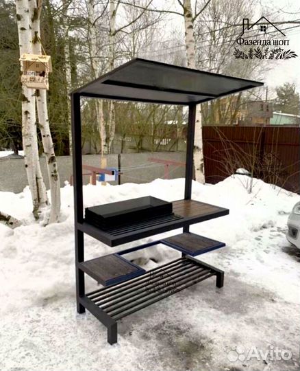 Мангал угловой