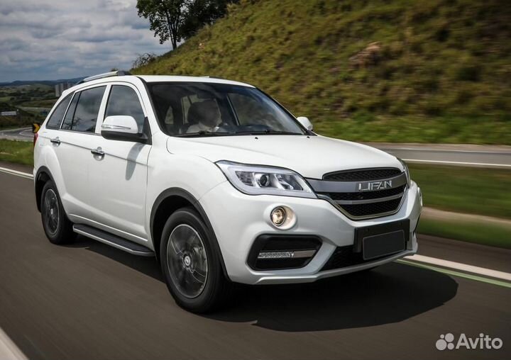 Пороги Подножки Lifan X60 2016- 